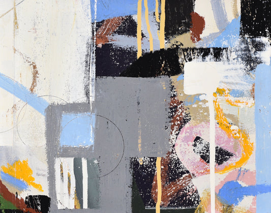 14" x 11" x 1.25" Abstract Art Print
