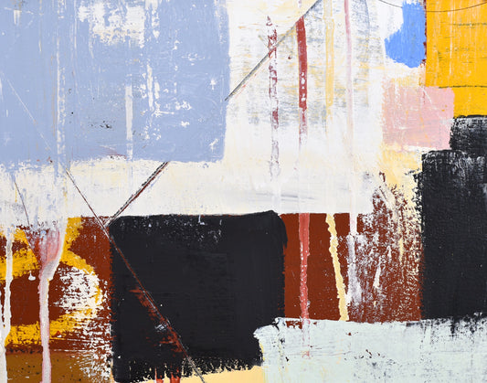 14" x 11" x 1.25" Abstract Art Print