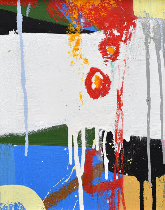 11" x 14" x 1.25" Abstract Art Print