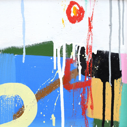 12" x 12" x 1.25" Abstract Art Print
