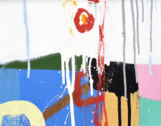 14" x 11" x 1.25" Abstract Art Print