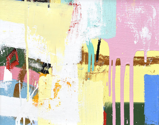 14" x 11" x 1.25" Abstract Art Print