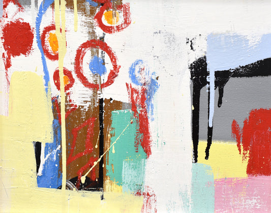 14" x 11" x 1.25" Abstract Art Print