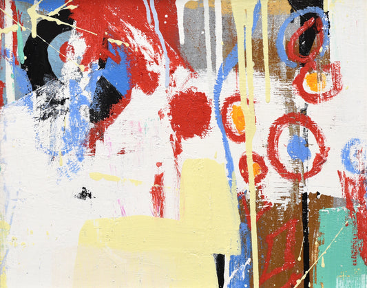 14" x 11" x 1.25" Abstract Art Print