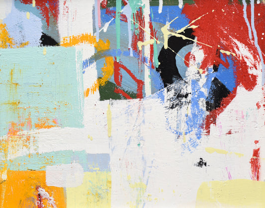 14" x 11" x 1.25" Abstract Art Print