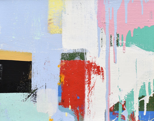 14" x 11" x 1.25" Abstract Art Print