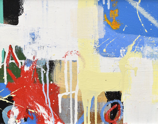 14" x 11" x 1.25" Abstract Art Print
