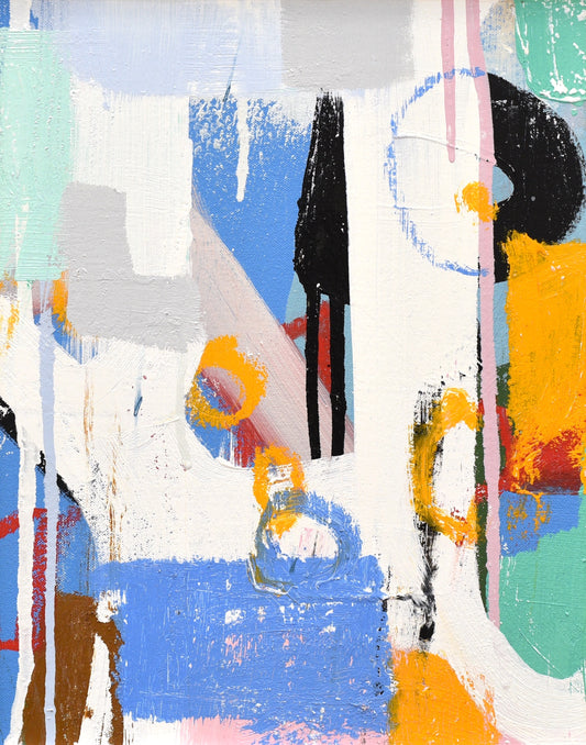 11" x 14" x 1.25" Abstract Art Print