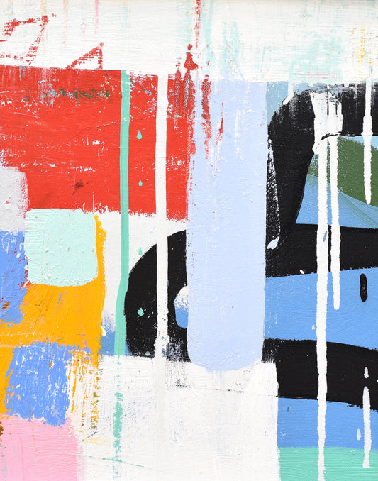11" x 14" x 1.25" Abstract Art Print