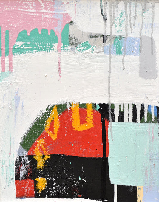 11" x 14" x 1.25" Abstract Art Print