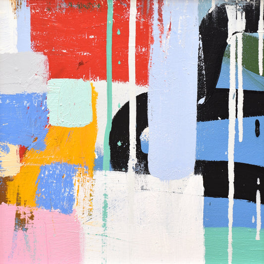 12" x 12" x 1.25" Abstract Art Print