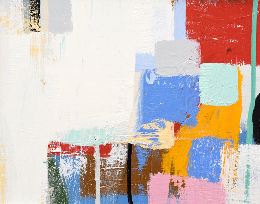 14" x 11" x 1.25" Abstract Art Print