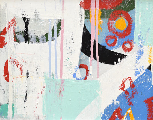 14" x 11" x 1.25" Abstract Art Print