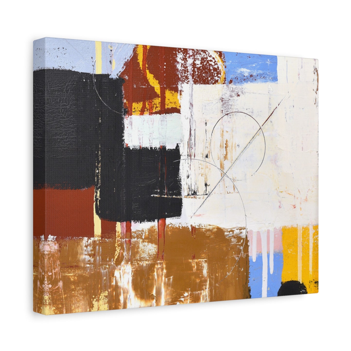 14" x 11" x 1.25" Abstract Art Print