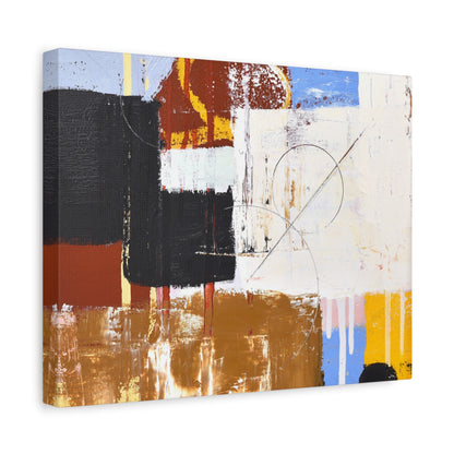 14" x 11" x 1.25" Abstract Art Print