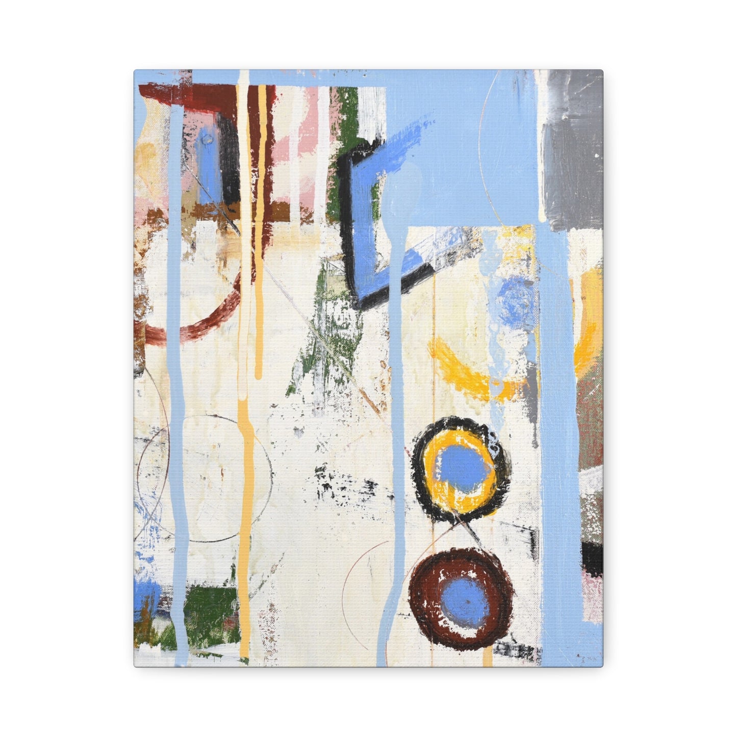 11" x 14" x 1.25" Abstract Art Print