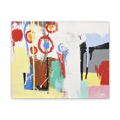 14" x 11" x 1.25" Abstract Art Print